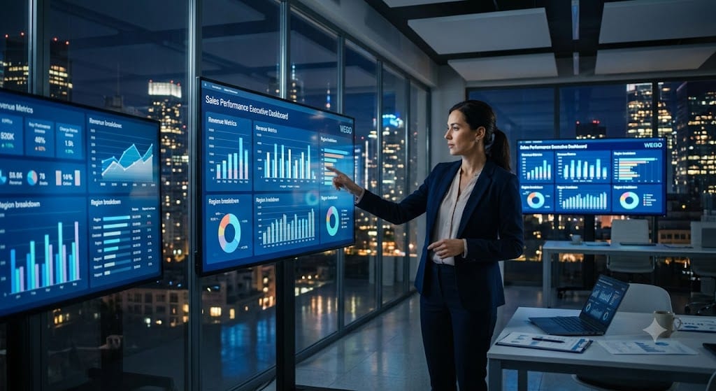 Sales Performance Executive Dashboard