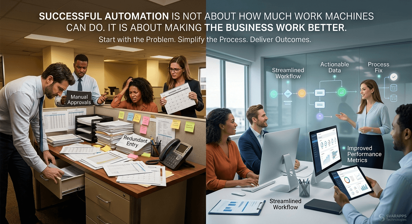 Your Business Doesn't Need More Automation. 